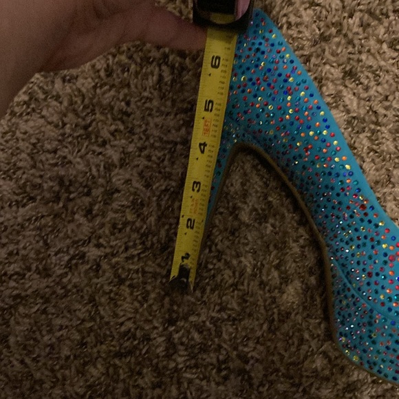 Gianni Bini Teal and Multi-color Rhinestones - Picture 13 of 13